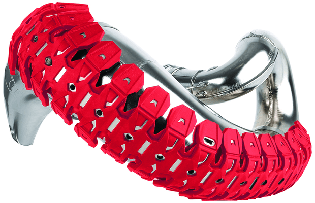 Pièces Quad & Motos - Equipement véhicule - Protection d'echappement POLISPORT Armadillo rouge