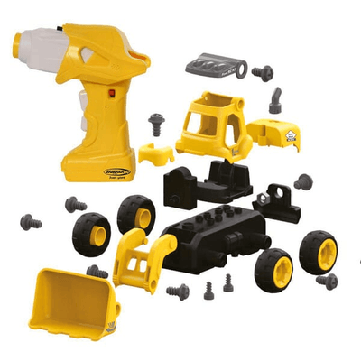 Loisirs - Jouets - Chargeuse sur pneus premier kit RC 27 pièces avec tournevis sans fil