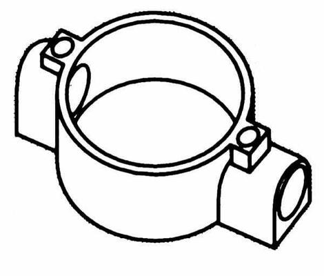 Pièces agricoles - Electricité - Couv. boîte de jonction, rond