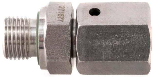 Pièces agricoles - Hydraulique - Raccord tournant M/F 6L x 1/8" BSP WD SS