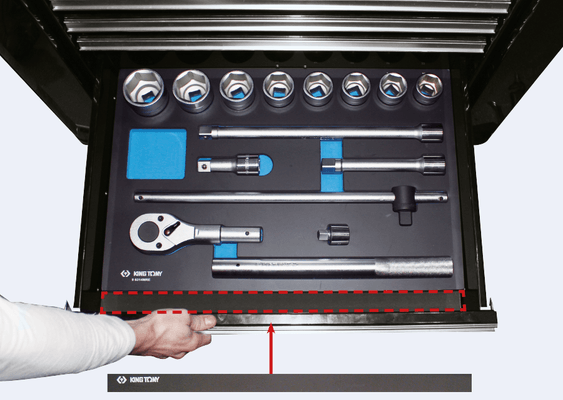 Outils - Outils divers - Calage 564x25mm pour tiroirs de servante KT