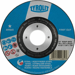 Outils - Outils divers - Disque de broyage de base en acier inoxydable 230x6 mm