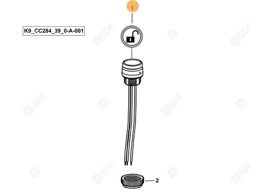 Pièces agricoles - Divers - BOUTON