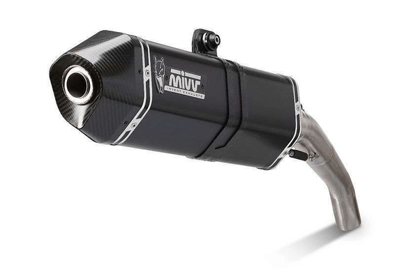 Pièces Quad & Motos - Pièces communes - Silencieux MIVV Speed Edge Steel Black Honda CRF1000L Africa Twin