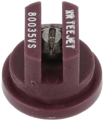 Pièces agricoles - Pièce Pulvérisateur - Buse à jet plat XR 80° 035 rouge braun acier inoxydable TeeJet