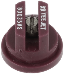 Pièces agricoles - Pièce Pulvérisateur - Buse à jet plat XR 80° 035 rouge braun acier inoxydable TeeJet