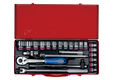 Coffret 1/2" 24 pièces SAE