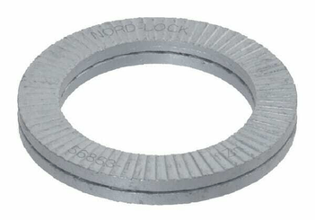 Pièces agricoles - Fasteners - Rondelle de blocage M6x10.8x1,8mm, acier revêtu DIN 128a