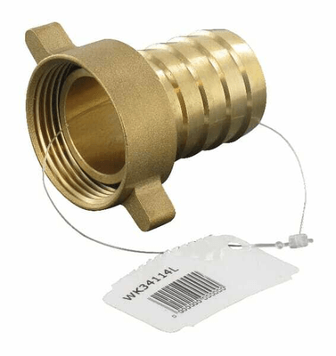 Pièces agricoles - Hydraulique - Raccord à sertir 1 1/4"+écrou 1 1/4"f