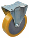 Roue fixe roulement polyurethane Ø200x50mm, Fixation de plaque: 110x145mm Load: 850kg, Ro-Carr