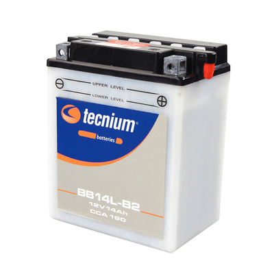 Pièces Quad & Motos - Electrique - Batterie TECNIUM conventionnelle avec pack acide - BB14L-B2