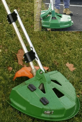 Pièces agricoles - Jardin et forêt pièce adaptable - Protection de débroussailleuse, Clic-Protect, Vert