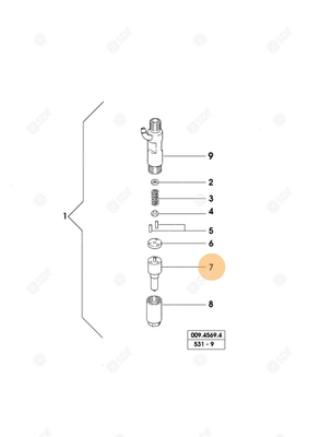 Pièces agricoles - Pieces moteur - PULVERISATEUR