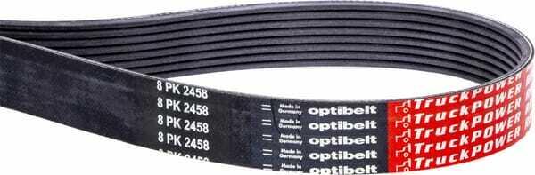 Pièces agricoles - Transmission - Courroie nervurée 8PK2458 Optibelt