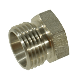 Pièces agricoles - Hydraulique - Extrémité d'obturation 25S SS