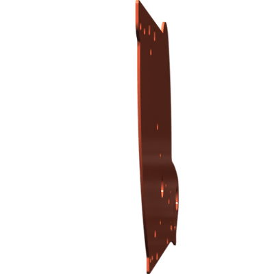 Pièces agricoles - Pièce divers - Bride peinte en feuille