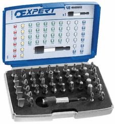 Outils - Outils divers - Boîte d'emb. + acc. 1/4" 49pcs