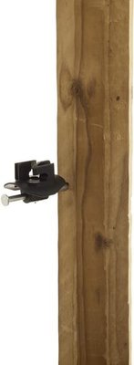 Pièces agricoles - Cloture,Jardin & Sylviculture - Isolateur à clouer noir GM