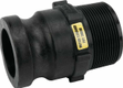 Camlock 2" mâle x 2" BSP mâle Banjo
