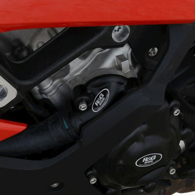 Pièces Quad & Motos - Equipement véhicule - Couvre-carter gauche (pompe à eau) R&G RACING Race Series noir BMW S1000RR