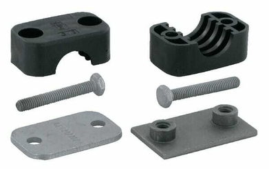 Pièces agricoles - Hydraulique - Collier de serrage complet 1/2"-21,3mm (5)