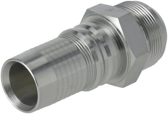 Pièces agricoles - Hydraulique - Raccord à sertir 4SH-DN40-1,7/8" UNF