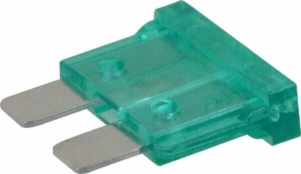 Pièces agricoles - Eclairage - Fusible lame standard 30A longueur 20mm vert pack 100x iMaXX