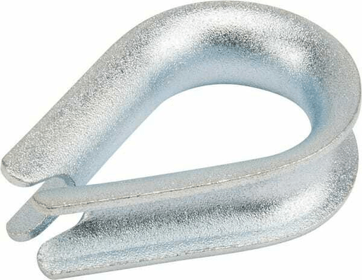 Pièces agricoles - Fasteners - Cosse-coeur zingué 16 mm