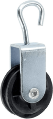 Pièces agricoles - Fasteners - Poulie simple 40mm ALU