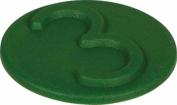 Pièces agricoles - Hydraulique - Clips de marquage 3 vert