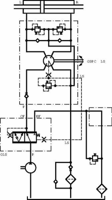 Pièces agricoles - Hydraulique - Valve prioritaire 152B0265 Ext.