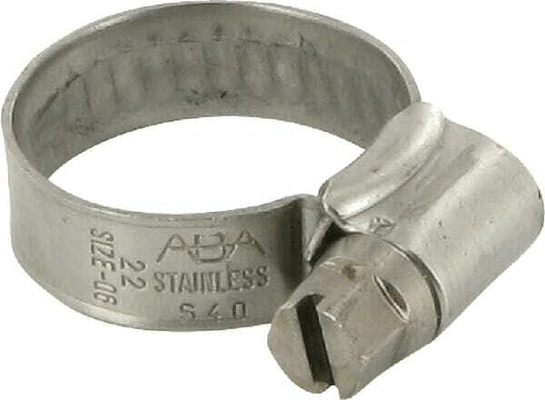 Pièces agricoles - Fasteners - Collier de ser. inox 8x14mm