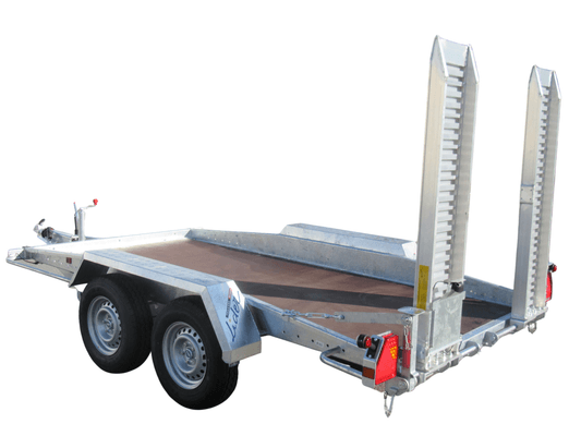 Materiels - Remorque voiture - PORTE ENGIN 350x170 timon fixe PTAC 3500 kg Feu LED