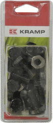 Pièces agricoles - Fasteners - Écrou et boulon M10 x 25mm (16)