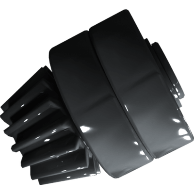 Pièces agricoles - Pièce divers - arbre arrière conique 15Z modul 3