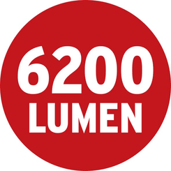 Pièces agricoles - Outils atelier - Lampe de travail hybride LED à piles multiples 6050 MH, 6200 lm, IP65