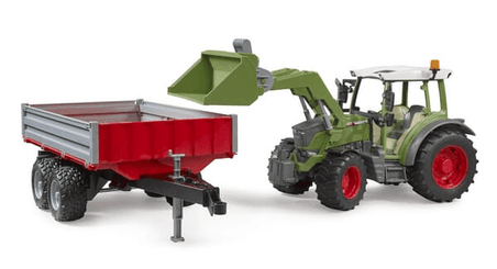 Loisirs - Jouets - Vario 211 avec chargeur frontal et benne basculante Fendt