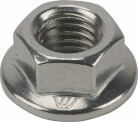 Pièces agricoles - Fasteners - Écrou hexagonal à embase crantée M10 SS A2