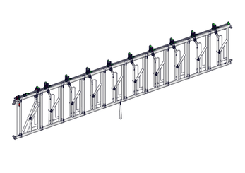Materiels - Matériel d'élevage - autre - PANNEAU AXIAL II REG DE 10P./6M L.5.70M