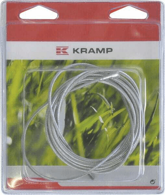 Pièces agricoles - Jardin et forêt pièce adaptable - Câble flexible Bowden Ø2,5mm x 2200mm (1)