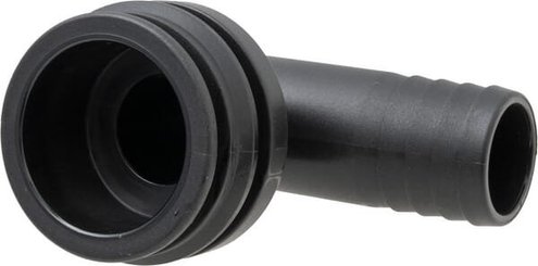 Pièces agricoles - Pièce Pulvérisateur - Raccord à fourche, femelle 90° AF5, embout de tuyau 25 mm