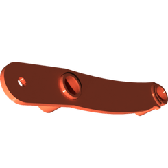 Pièces agricoles - Pièce divers - milieu du guidon -peint-