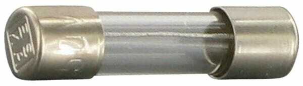 Pièces agricoles - Electricité - Fusible verre 0,3A longueur 20mm Siba
