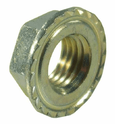 Pièces agricoles - Fasteners - Écrou bride M8x1.25 acier zingué Classe 8 Kramp