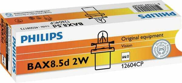 Pièces agricoles - Eclairage - Ampoule Bax8,5d - 12V-2W verte