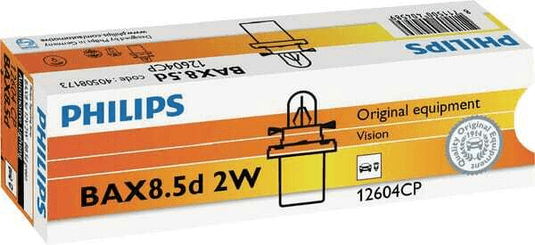 Pièces agricoles - Eclairage - Ampoule Bax8,5d - 12V-2W verte