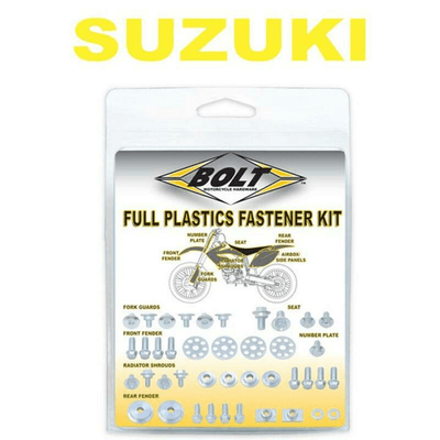 Pièces Quad & Motos - Equipement véhicule - Kit visserie plastiques BOLT Suzuki RM-Z450