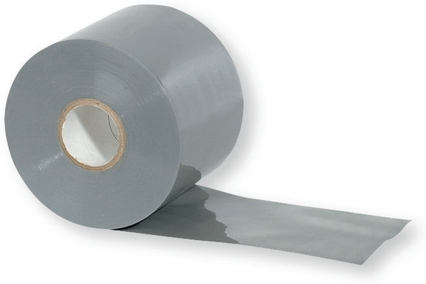 Pièces agricoles - Consommables / Nettoyants - RUBAN PVC GRIS 75MMX20M