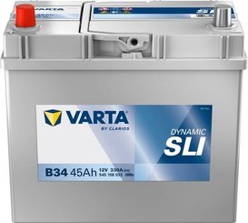Pièces agricoles - Eclairage - Battery 12V 45Ah 330A B34 VARTA Dynamic SLI