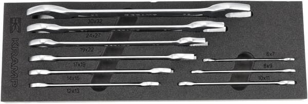 Outils - Outils divers - Jeu de clés à fourche 9 pièces